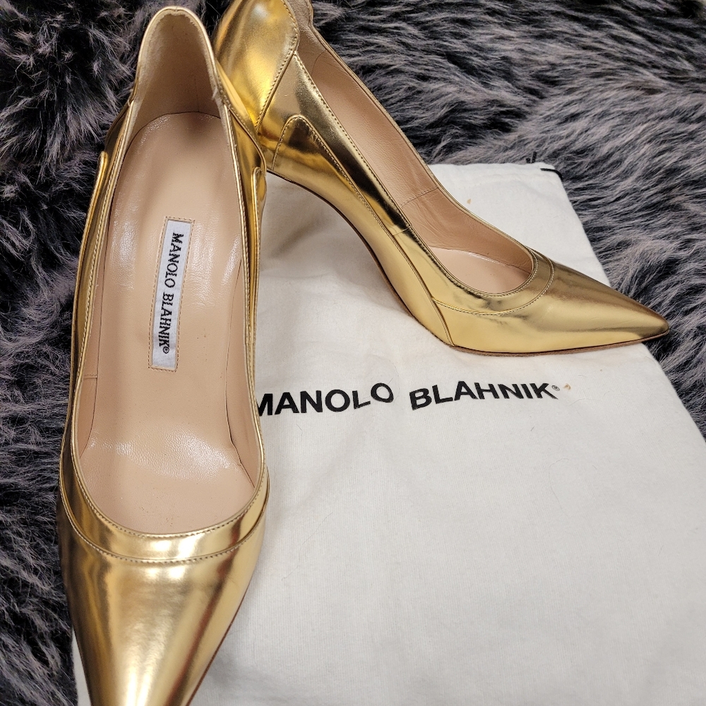 *****SOLD*****Manolo Blahnik Pristine Condition Size 39 - Picture 1 of 15